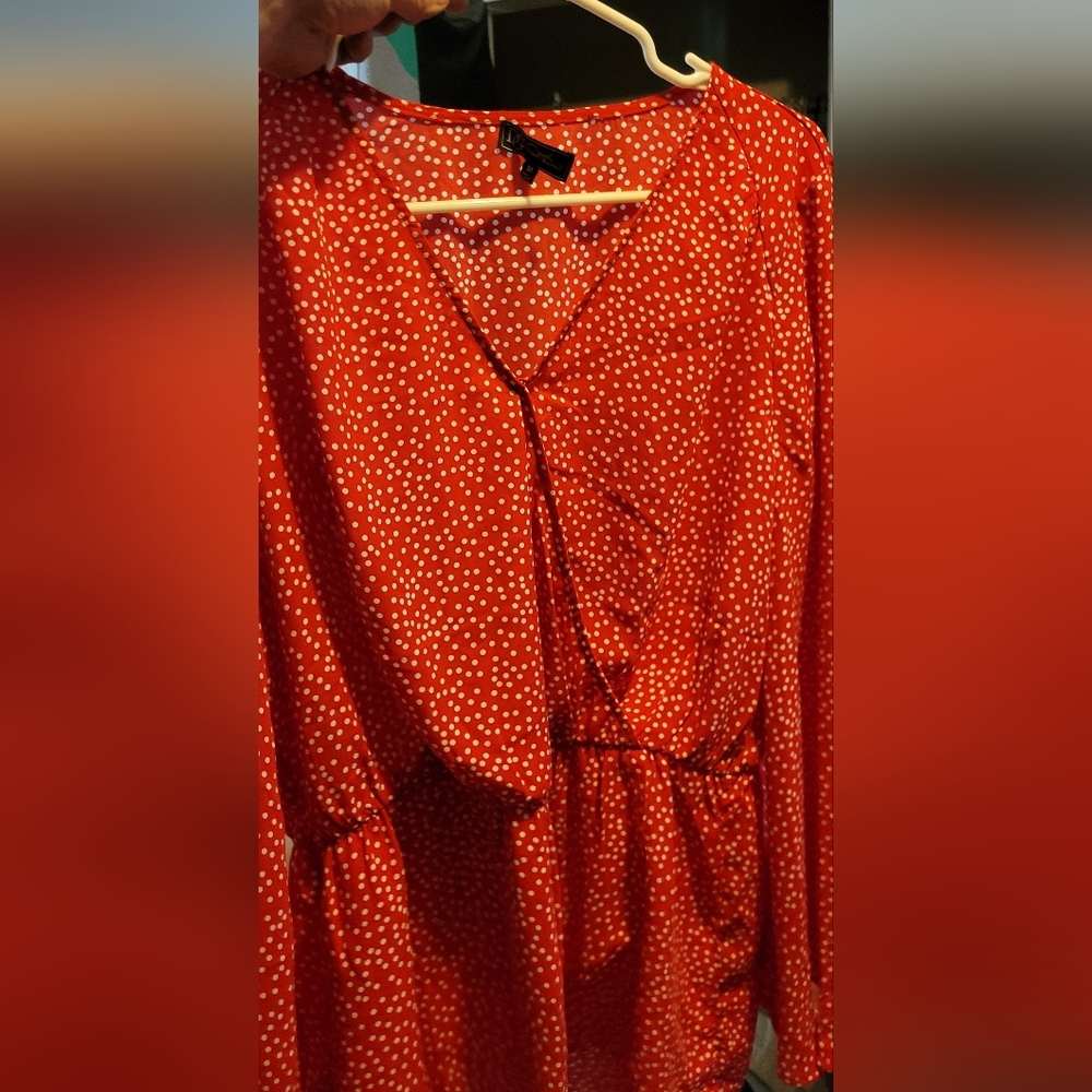 Red Polka Dot Dress